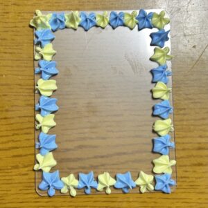 水色と黄色のホイップを使ってみた