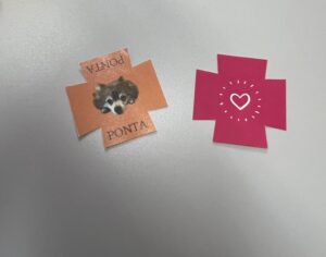 カットされたデザイン