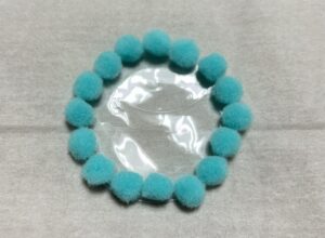 ブルー一色で
