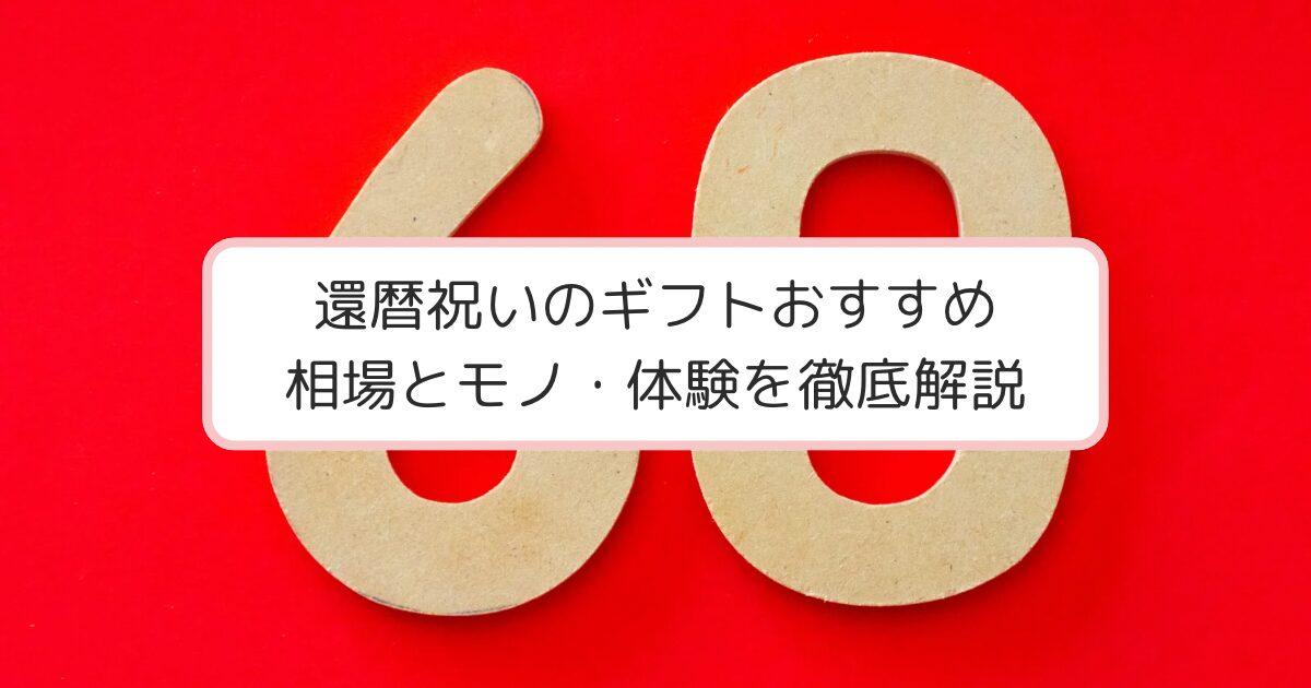 赤い背景と数字の60