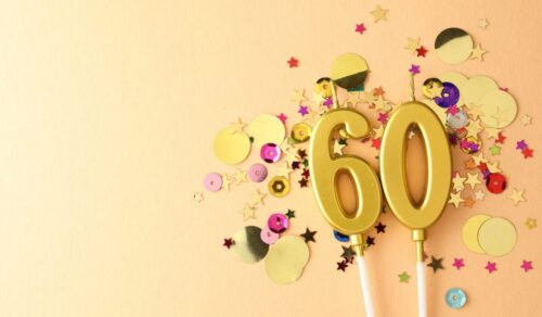 60歳のろうそく